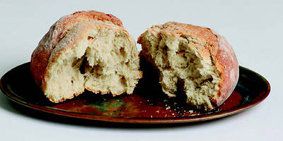 Picture of Earthenware Loaf Server, Brown