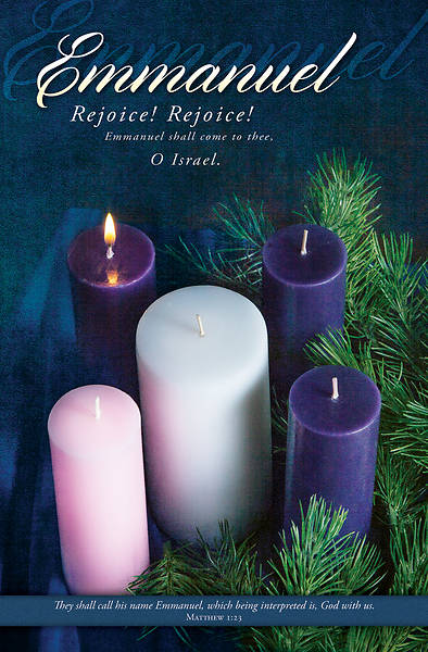 Picture of Emmanuel Advent Week 1 Regular Size Bulletin