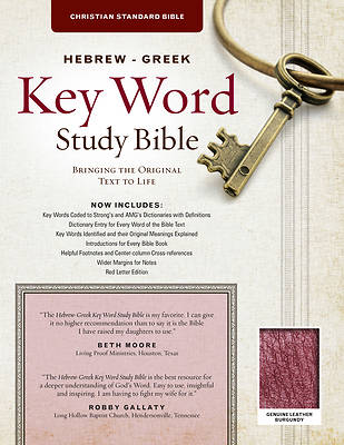 Picture of The Hebrew-Greek Key Word Study Bible