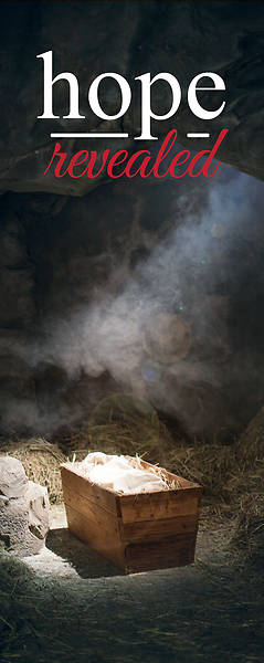 Picture of Hope Revealed Christmas Manger RollUp Banner with Stand