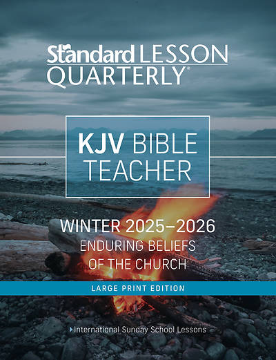 Standard Lesson Quarterly KJV Adult Teacher Book Large Print Winter
