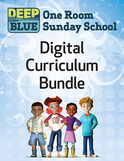 Deep Blue Digital One Room Sunday School Kit Bundle 3 Summer