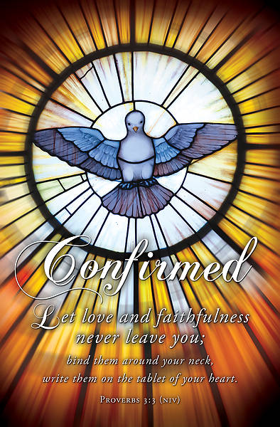 Picture of Confirmed Confirmation Regular Size Bulletin