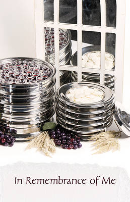 Picture of Communion In Remembrance of Me Bulletin PKG 100