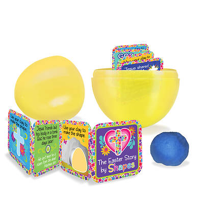 Picture of Jumbo Gospel Egg With Modeling Clay And Accordion Fold Booklet