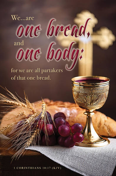 We Are One Bread Communion Bulletin