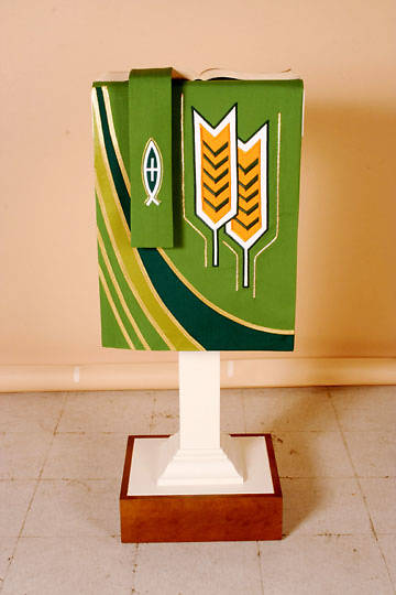 Picture of Abbott Hall Ascension Series N6349A Ordinary Time Lectern Scarf