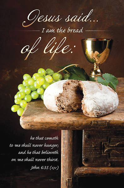 I am the Bread of Life Communion Bulletin