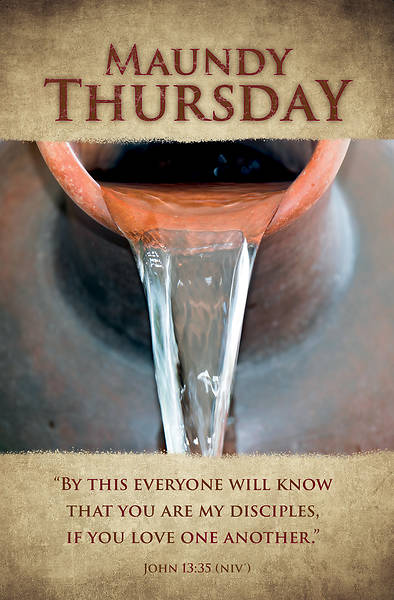 Picture of Everyone Will Know Maundy Thursday Regular Size Bulletin (Pkg of 100)