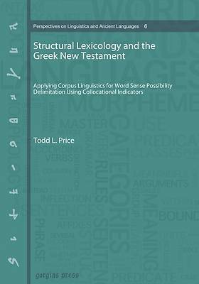 Picture of Structural Lexicology and the Greek New Testament (paperback)