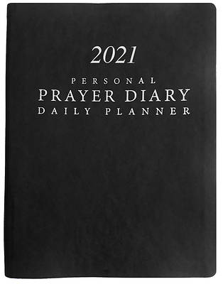 Picture of 2021 Personal Prayer Diary and Daily Planner - Black (Smooth)