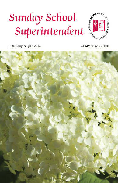 Picture of Union Gospel Sunday School Superintendent Summer 2013