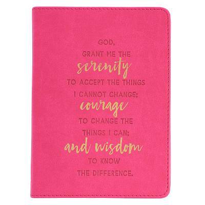 Picture of Serenity Prayer Handy Lux-Leather Journal