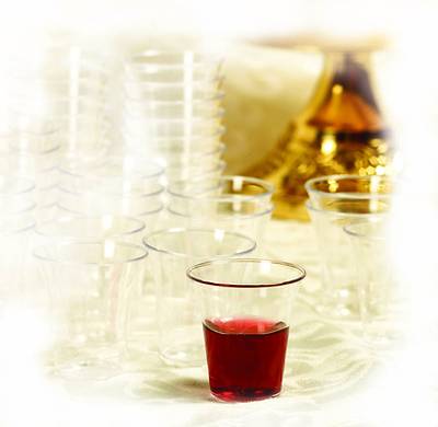 Disposable Clear Plastic Communion Cups