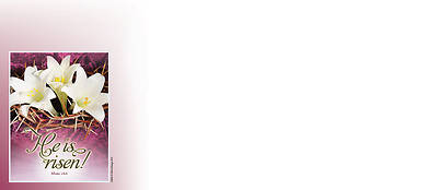 Picture of He is Risen Easter Mailing Envelope