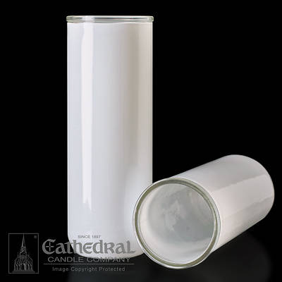 Picture of Cathedral Inserta-Lite 5,6,7-Day Reusable Glass Globe - Opal