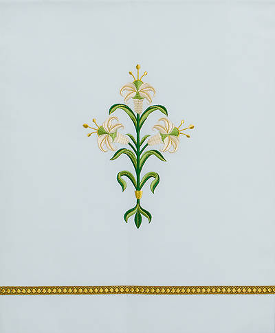 Picture of Word Series White Easter Lectern Scarf