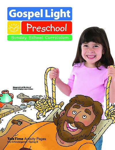 Picture of Gospel Light PreK-K Talk Time Activity Pages Year B Spring