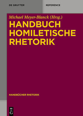 Picture of Handbuch Homiletische Rhetorik