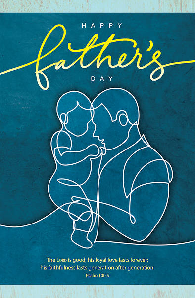 Happy Father's Day Regular Size Bulletin