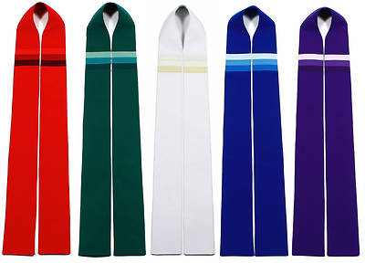 Picture of Triune Stripe Stole - Set of 5