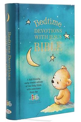 Picture of Icb, Bedtime Devotions with Jesus Bible, Hardcover