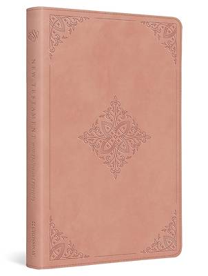ESV New Testament with Psalms and Proverbs (Trutone, Blush Rose, Fleur-De-Lis Design)