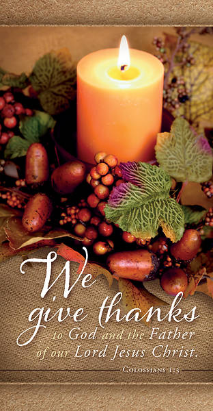 Picture of We Give Thanks Thanksgiving Offering Envelope