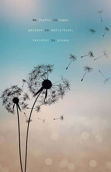 Picture of Be Joyful in Hope General Regular Size Bulletin