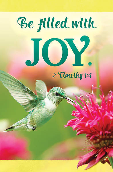Picture of Be Filled with Joy General Regular Size Bulletin
