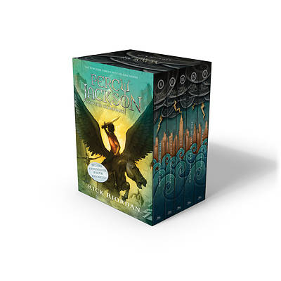 Picture of Percy Jackson and the Olympians 5 Book Paperback Boxed Set (New Covers W/Poster)