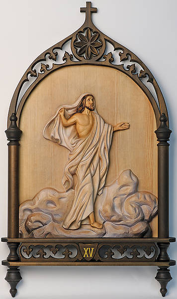 Picture of Koleys K789(15) Hand Carved Gothic Style Resurrection Station