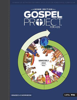 Picture of The Gospel Project Home Edition Grades 3-5 Workbook Semester 5