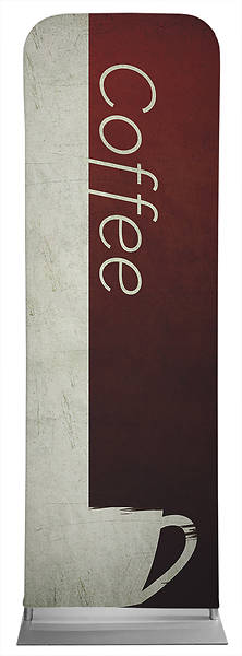 Picture of Coffee Color Block Sleeve Banner