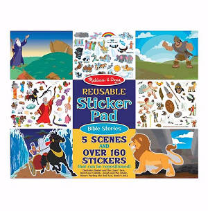 Picture of Bible Stories Reusable Sticker Pad - Melissa and Doug