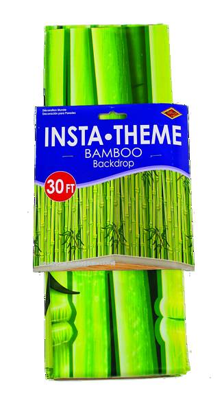 Picture of Vacation Bible School VBS 2021 Bamboo Backdrop 4' x 30'