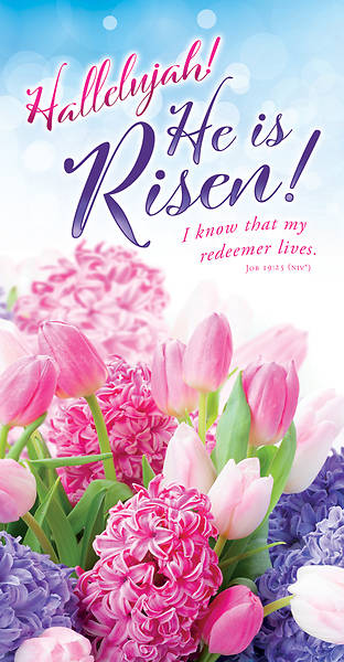 Picture of Hallelujah He is Risen Easter Offering Envelope (Pkg of 100)