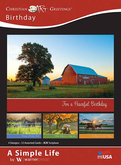 A Simple Life Birthday Box Cards (Box of 12)