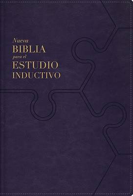 Picture of Nbla, Nueva Biblia Para El Estudio Inductivo, Leathersoft, Interior a DOS Colores, Morado, Comfort Print