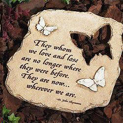 Picture of Memorial Wherever We Are Garden Stone