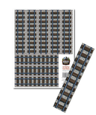 Picture of Vacation Bible School VBS 2021 Rocky Railway God Sightings Track Stickers (pkg. of 104)