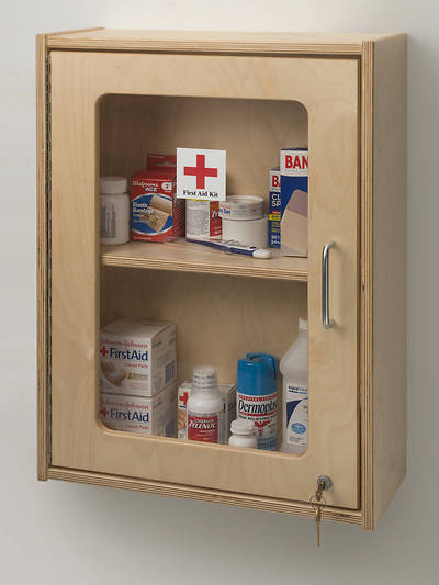 Picture of Lockable Medicine/First Aid Wall Cabinet