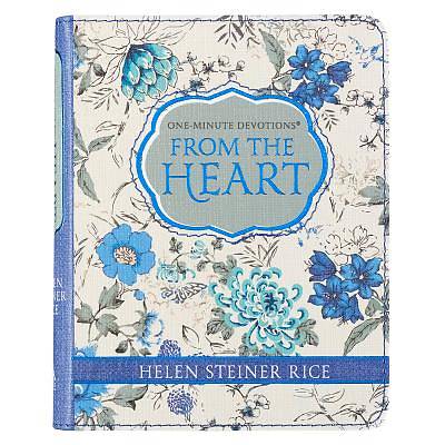 Picture of One-Min Devotions from the Heart Lux-Leather