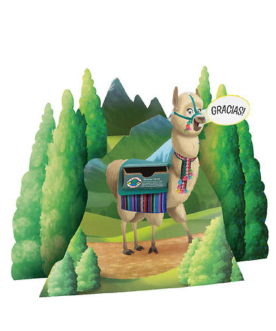 Picture of Vacation Bible School VBS 2021 Rocky Railway Operation Kid to Kid Gracias Giving Display