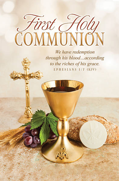 We Have Redemption 1st Holy Communion Bulletin