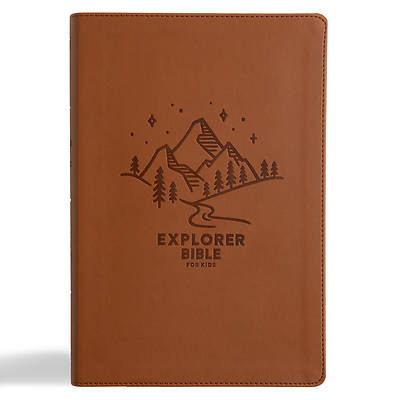 KJV Explorer Bible for Kids, Brown Leathertouch