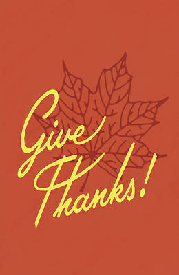 Picture of Give Thanks! (25-Pack)