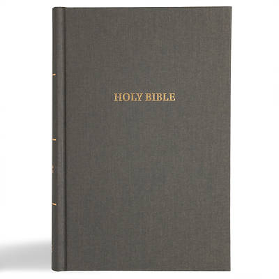 Picture of CSB Grace Bible, Charcoal Cloth Over Board