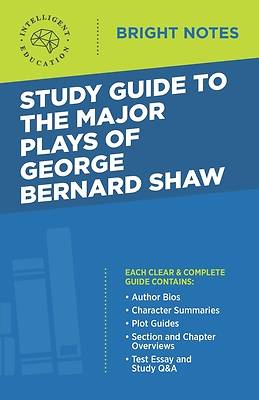 Picture of Study Guide to The Major Plays of George Bernard Shaw