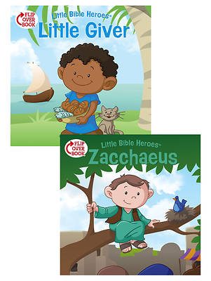 Picture of The Little Giver/Zacchaeus Flip-Over Book